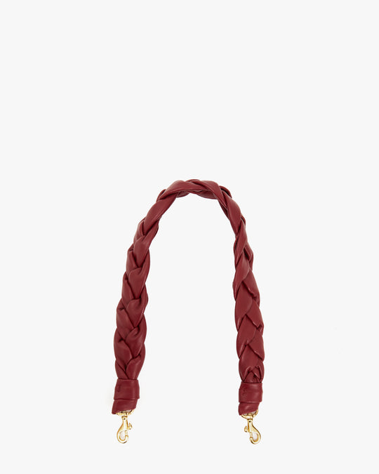 Clare V | Braided Nappa Leather Shoulder Strap