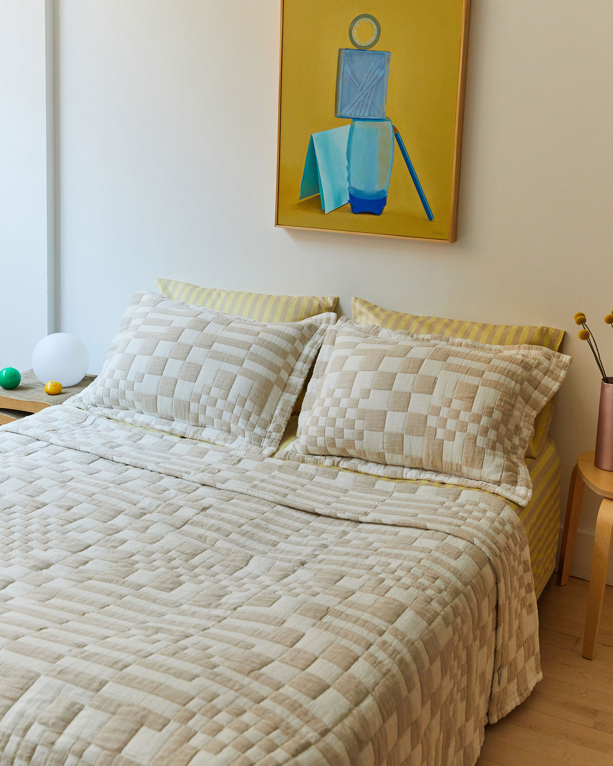 Check Coverlet Set - Thumbnail 4