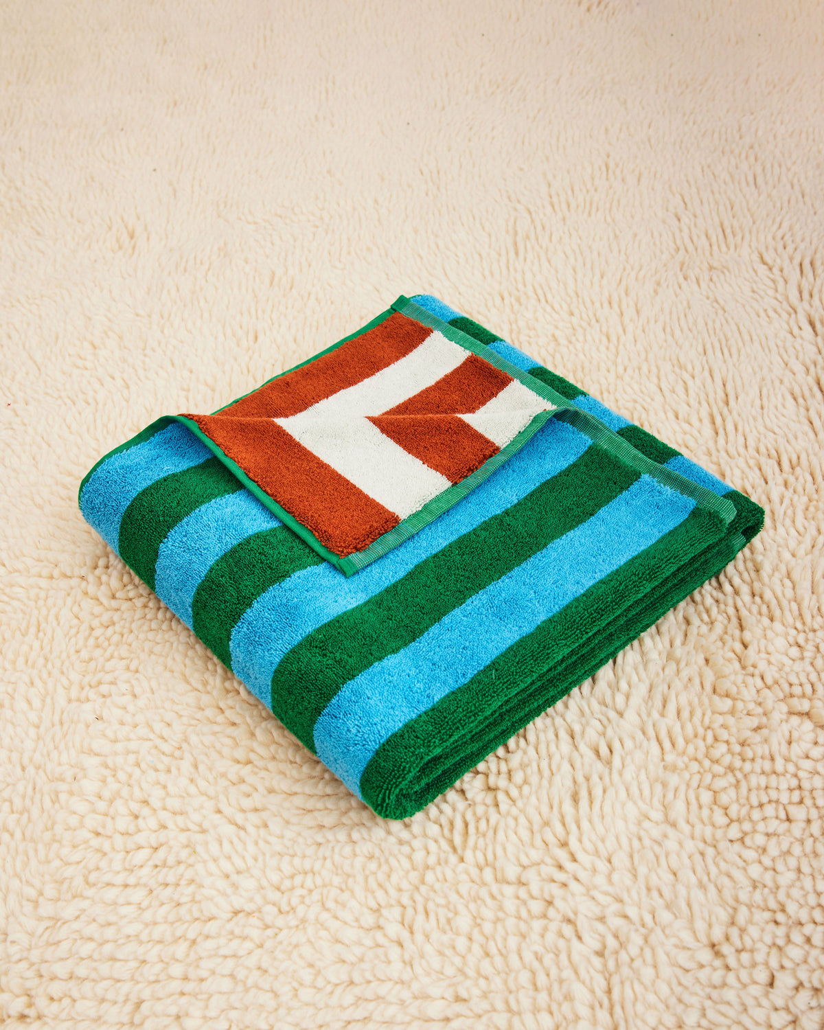 Dusen Dusen | Earth Stripe Bath Towel