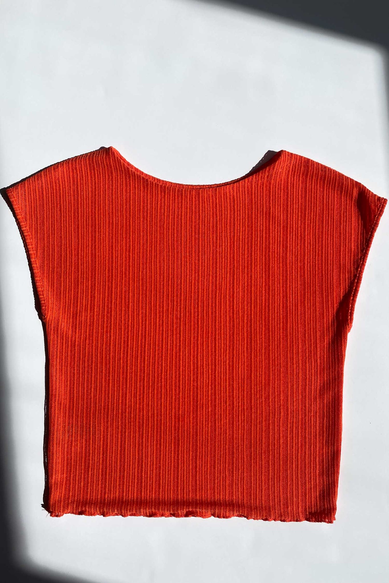 Find Me Now | Ribbed Mesh Baby Tee