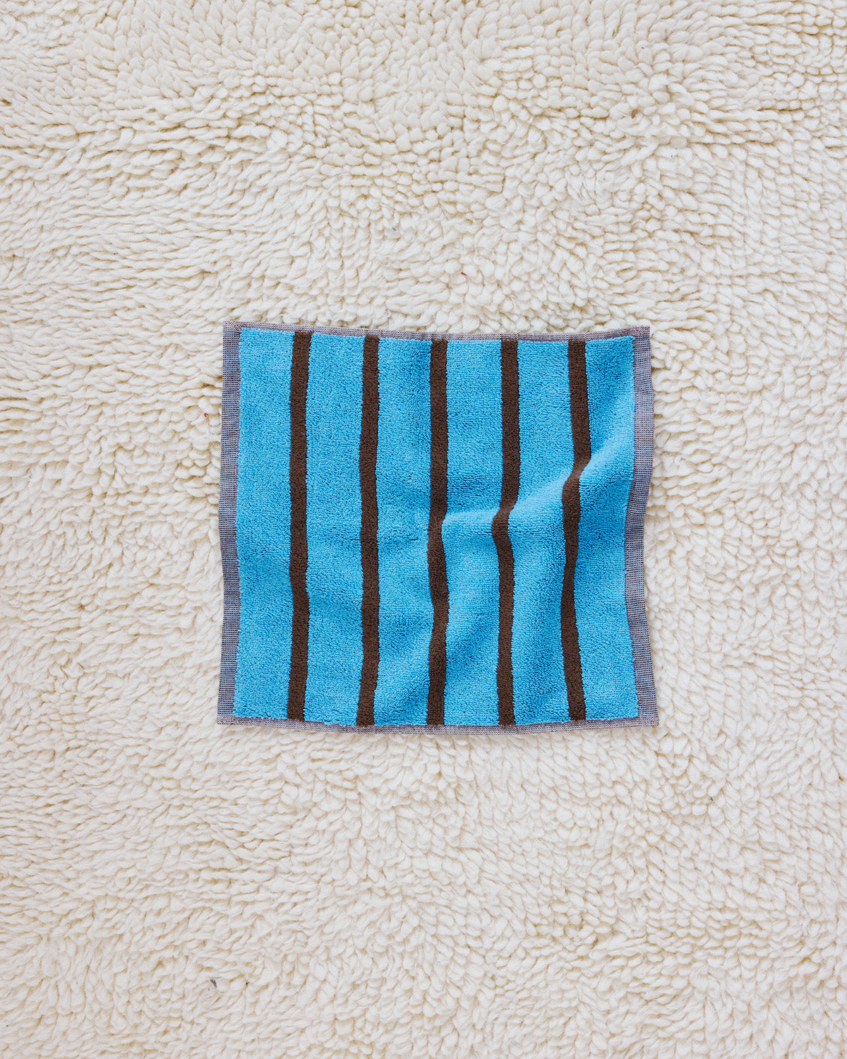 Bird Stripe Washcloth