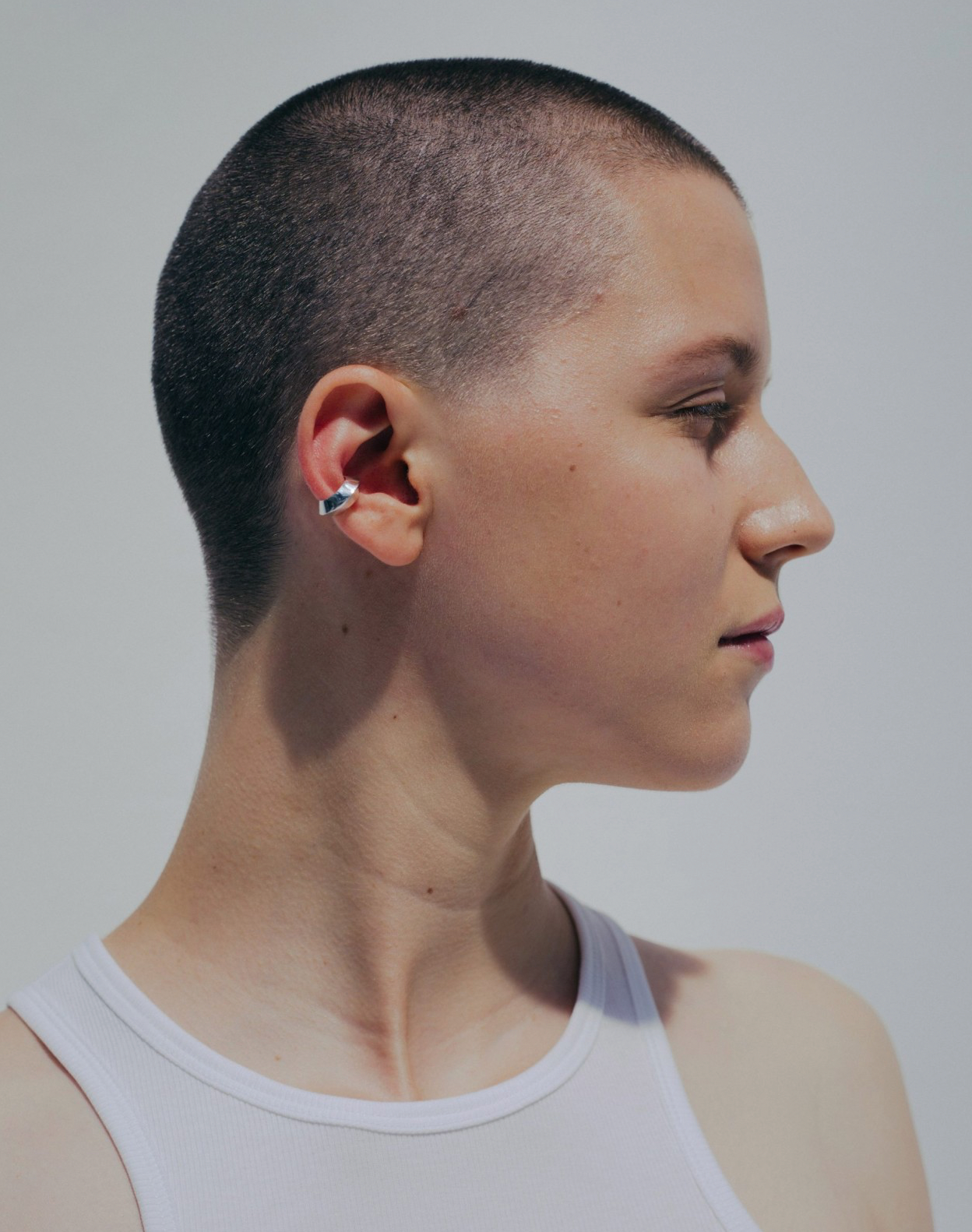Saskia Diez | Pyramid Ear Cuff: No. 02