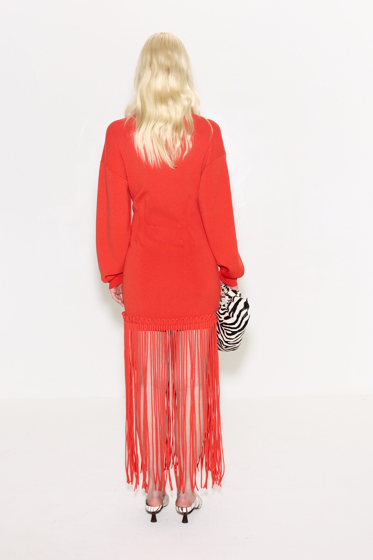 Wallis Knit Fringe Dress *Final Sale* – Cameron Marks