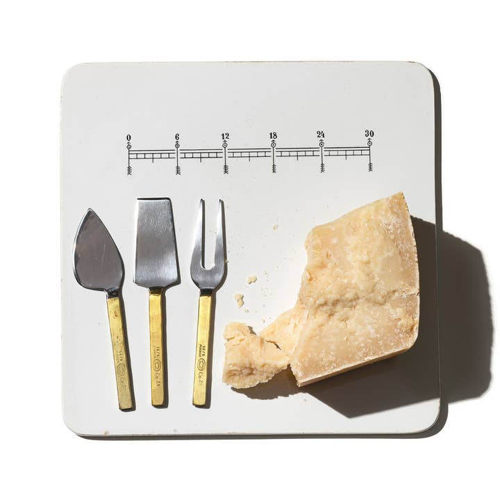 Engraved Cheese Knife Set