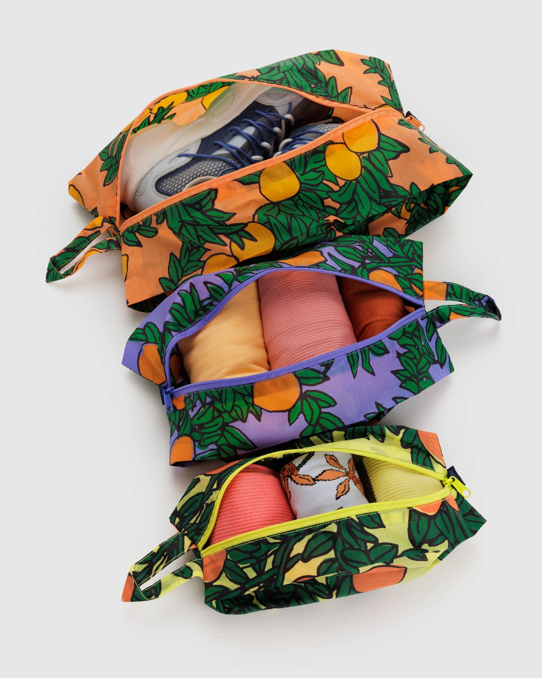 【新品未使用】BAGGU/3Dジップセット/マリン柄 3D Zip Set – Cameron Marks
