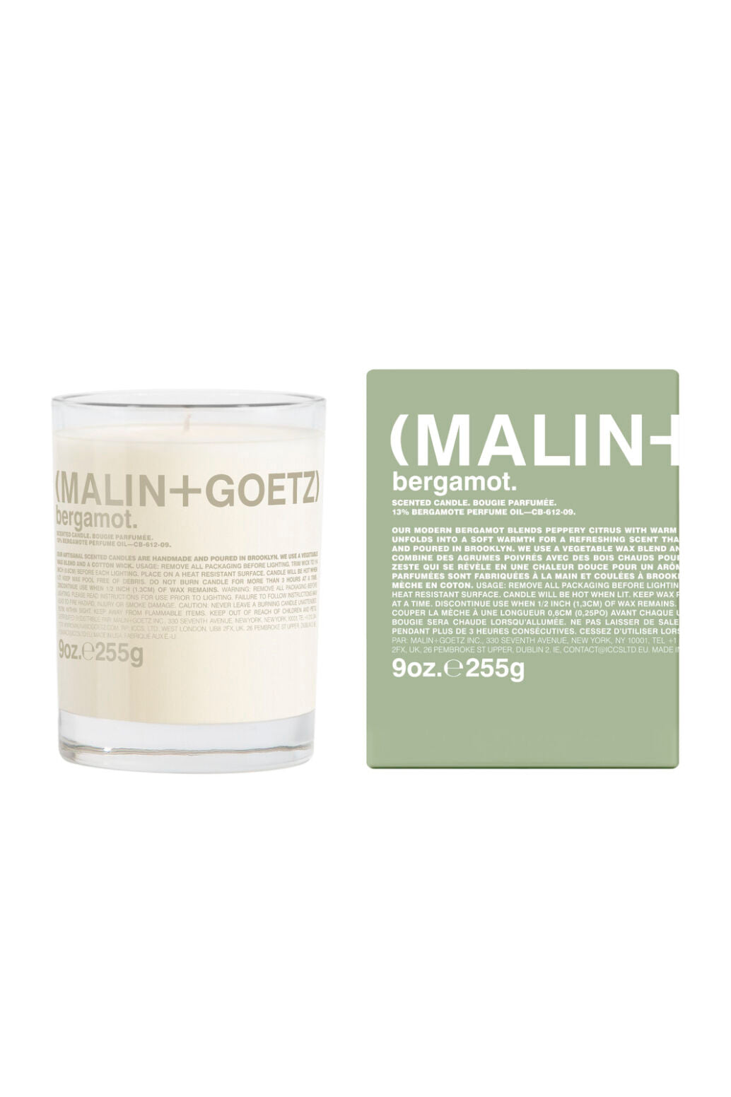 Malin + Goetz Bergamot Candle - Thumbnail 3