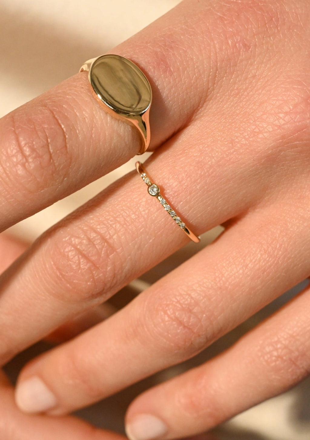 Scosha | Diamond Dot Stack Band