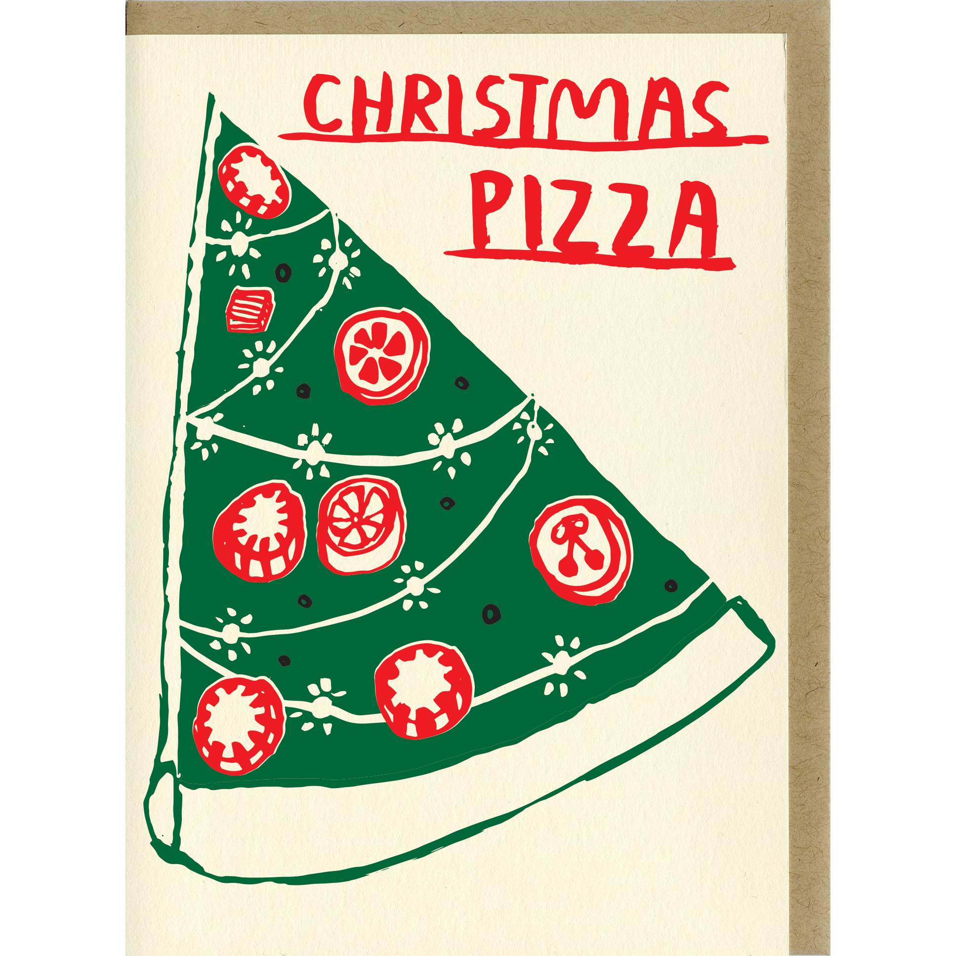 People I've Loved | 'Christmas Pizza' Card