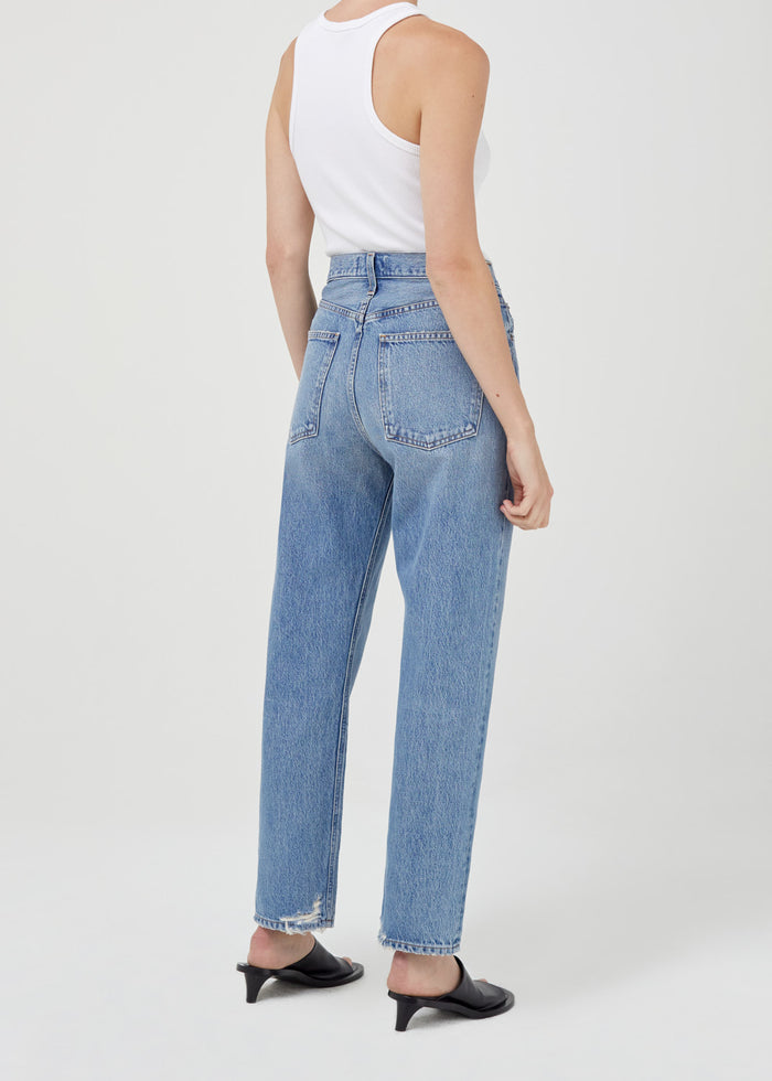 Agolde | 90's Crop Mid Rise Loose Fit Jeans in Scheme