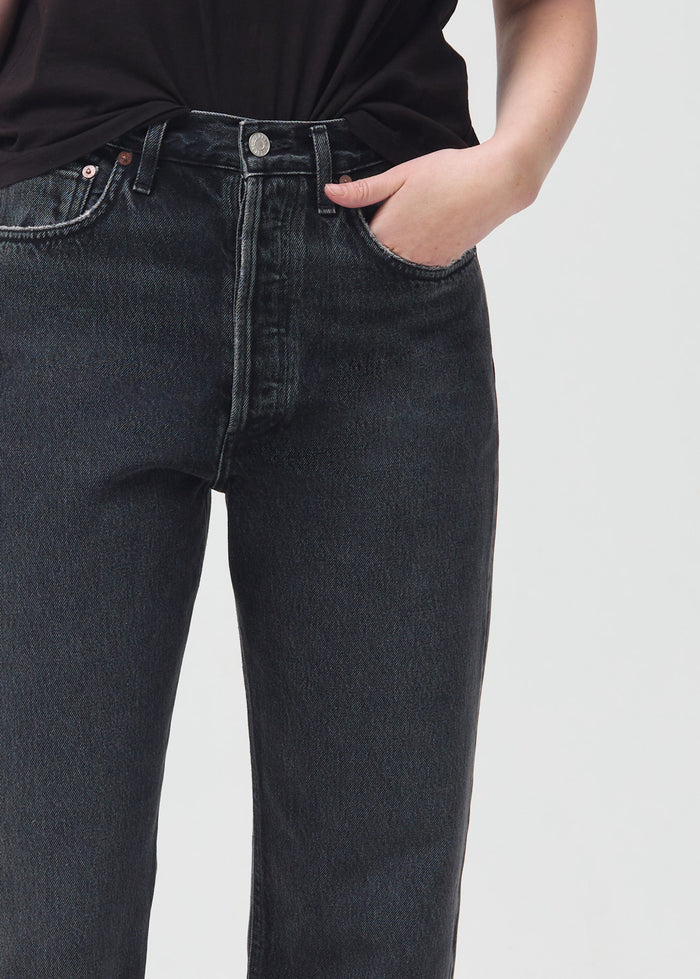 Agolde | 90's Crop Mid Rise Loose Fit Jeans in Paradox