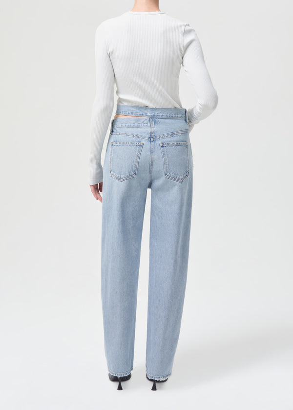 Agolde | Alma Shrunken Crew Neck
