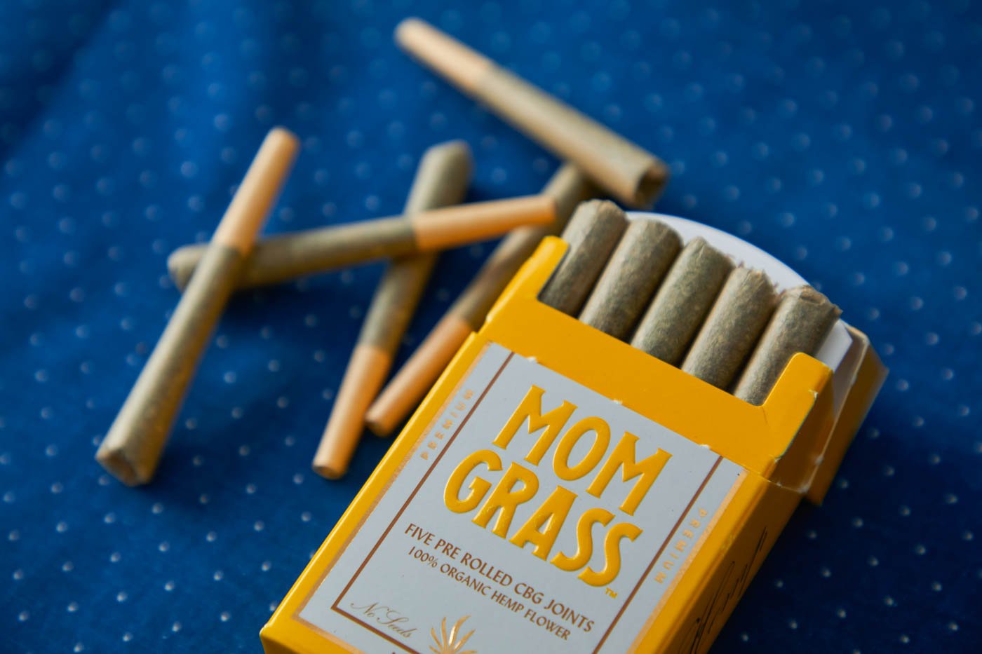 Mom Grass | Hemp CBG Pre Rolled : 5 Pack