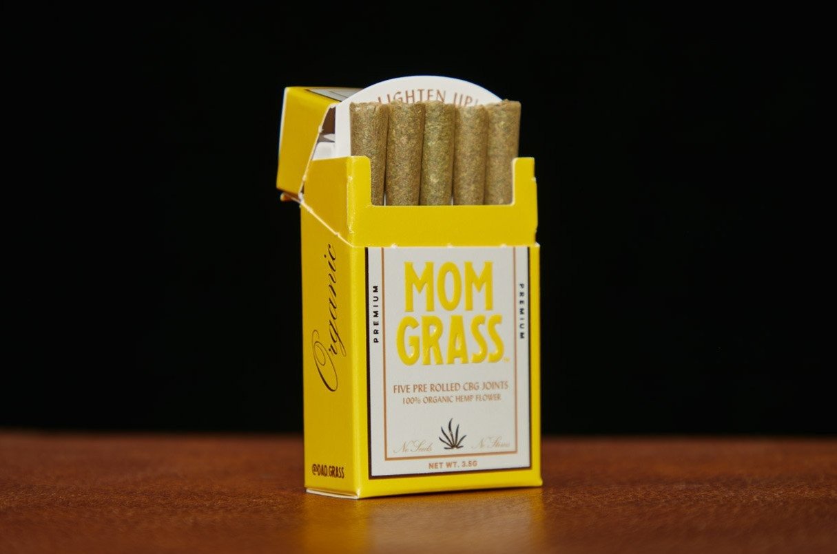 Mom Grass | Hemp CBG Pre Rolled : 5 Pack