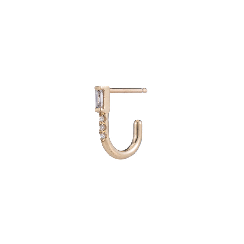 Jennie Kwon | Baguette Equilibrium Hook Earring