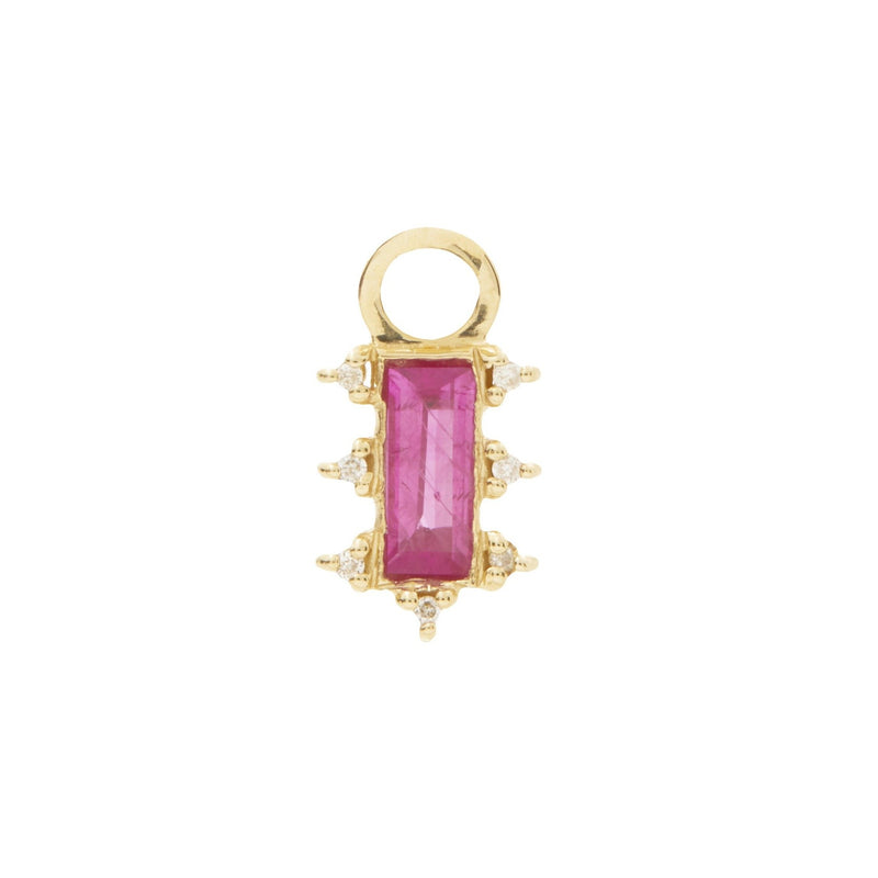 Scosha | Mosaic Charm with Ruby