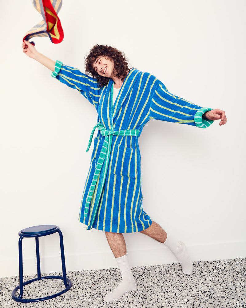 Dusen Dusen | Bathrobe - 'NEW' Stripes