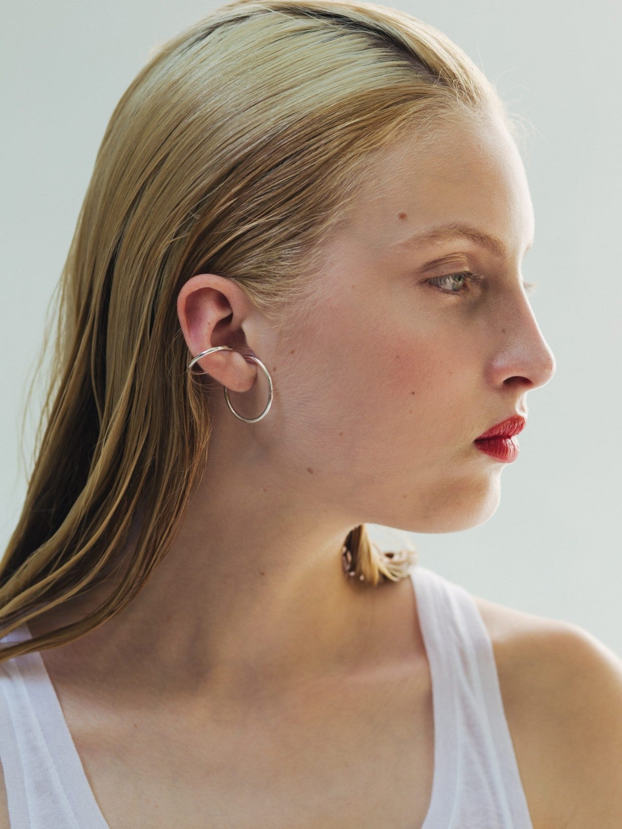 Saskia Diez | Wire Bold Double Ear Cuff: No. 1