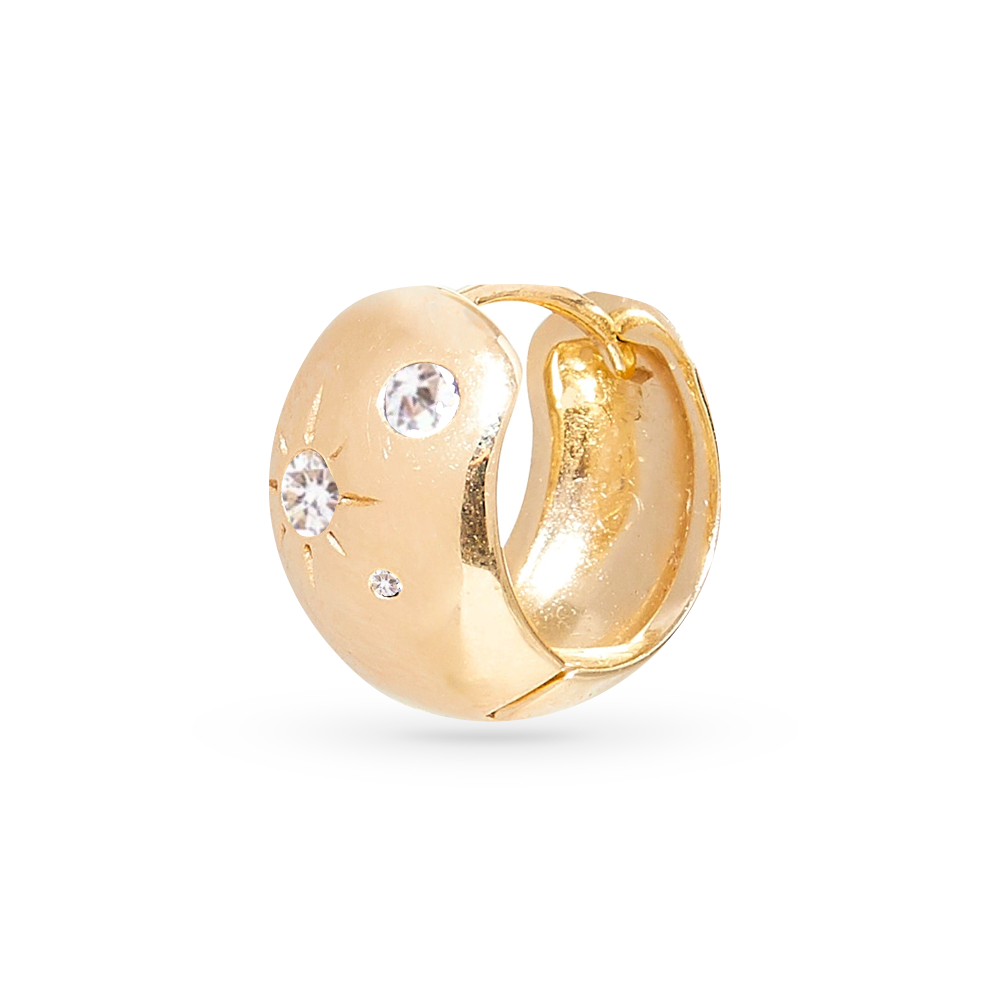 Scosha | Disco Dazzle Hoop with Diamonds