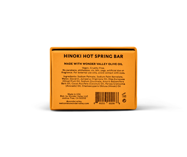 Wonder Valley | Hinoki Oil Bar Soap