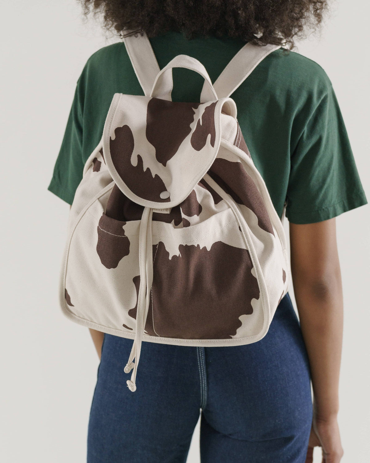 BAGGU | Drawstring Canvas Backpack