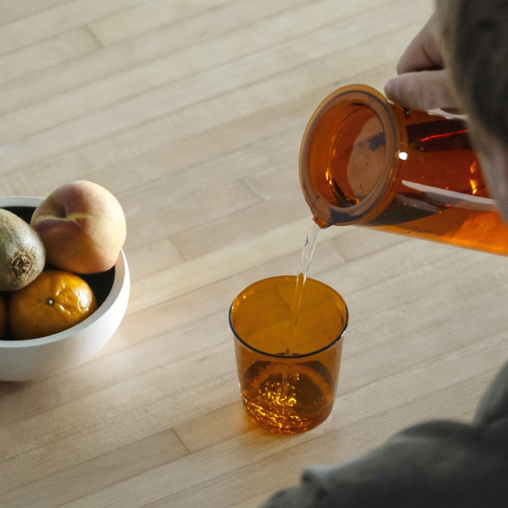 Kinto | Cast Amber Glass Tumbler