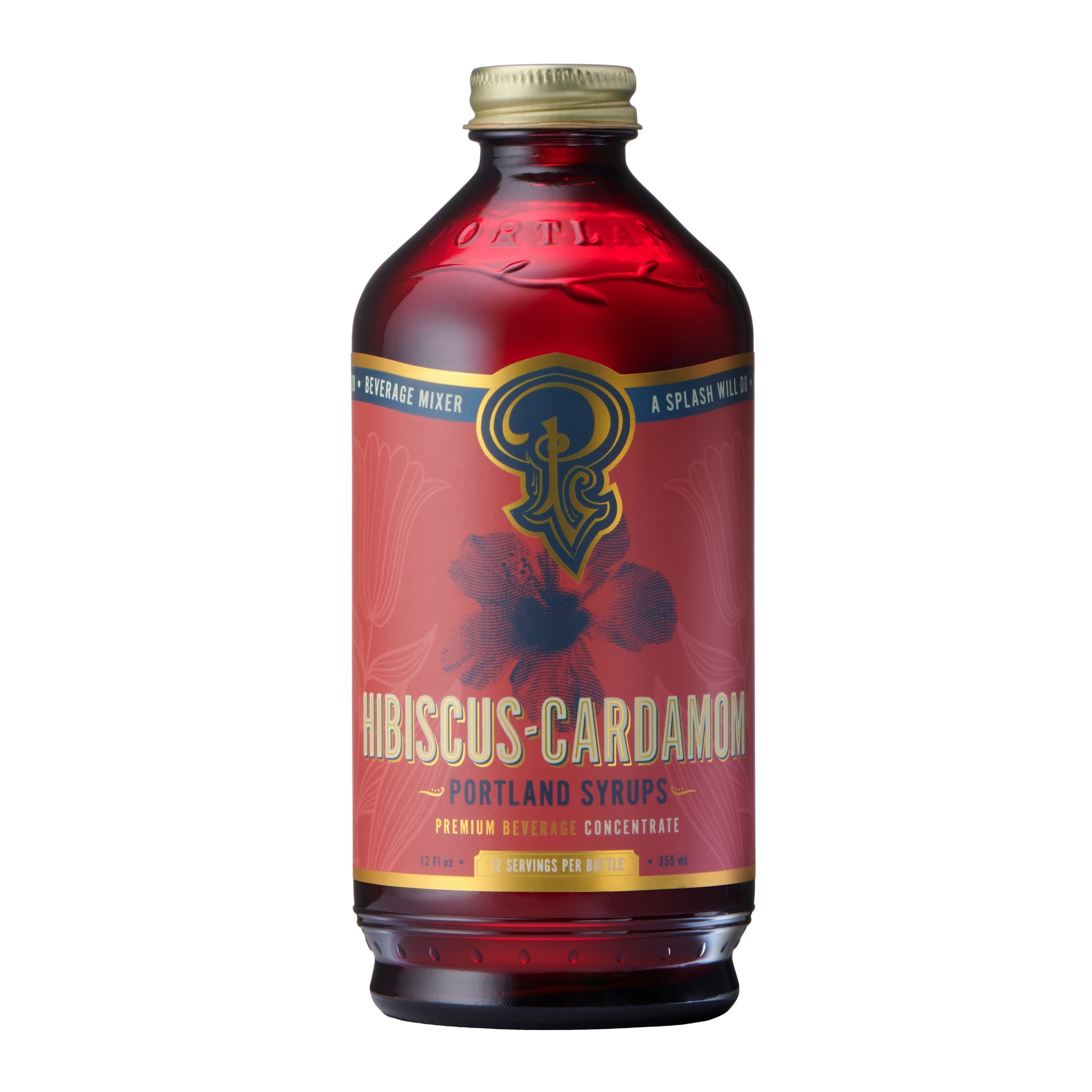Portland Syrups | Hibiscus Cardamom Syrup