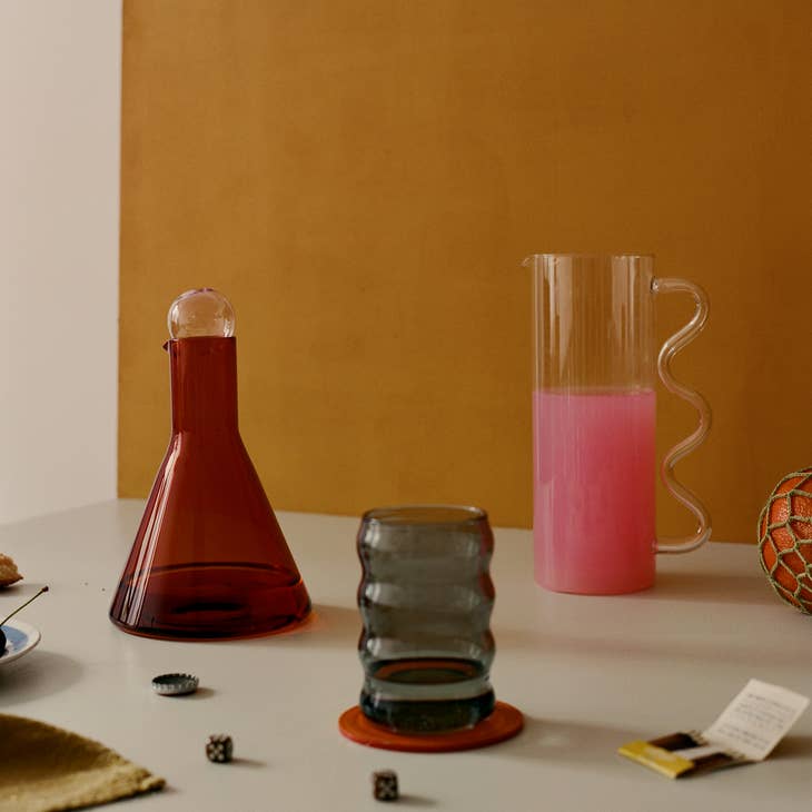Sophie Lou Jacobsen | Bilboquet Carafe: Amber/Lilac