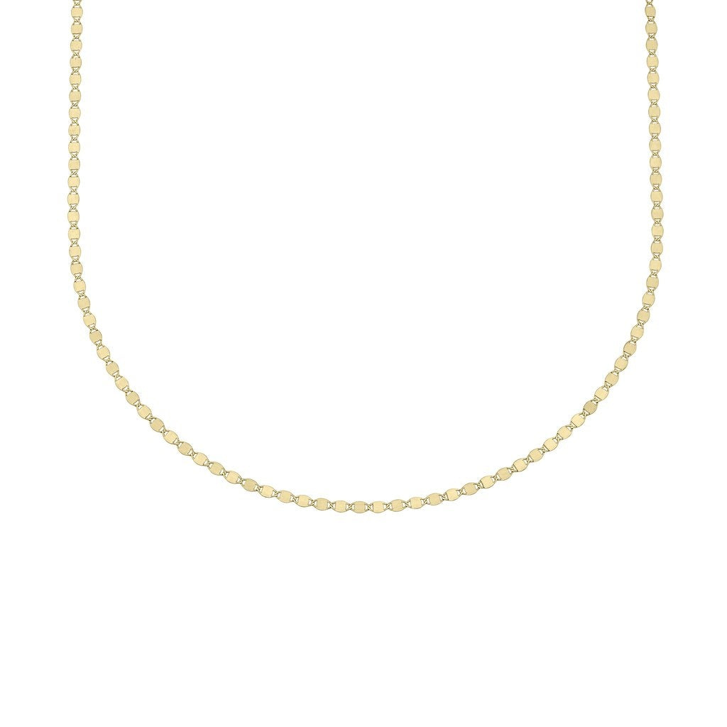 Carrie Hoffman | Flat Oval Disc Necklace