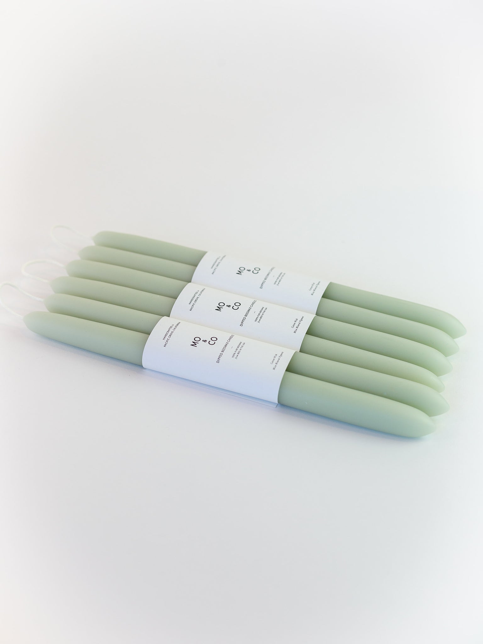 Mo & Co | Dipped Beeswax Taper Candles