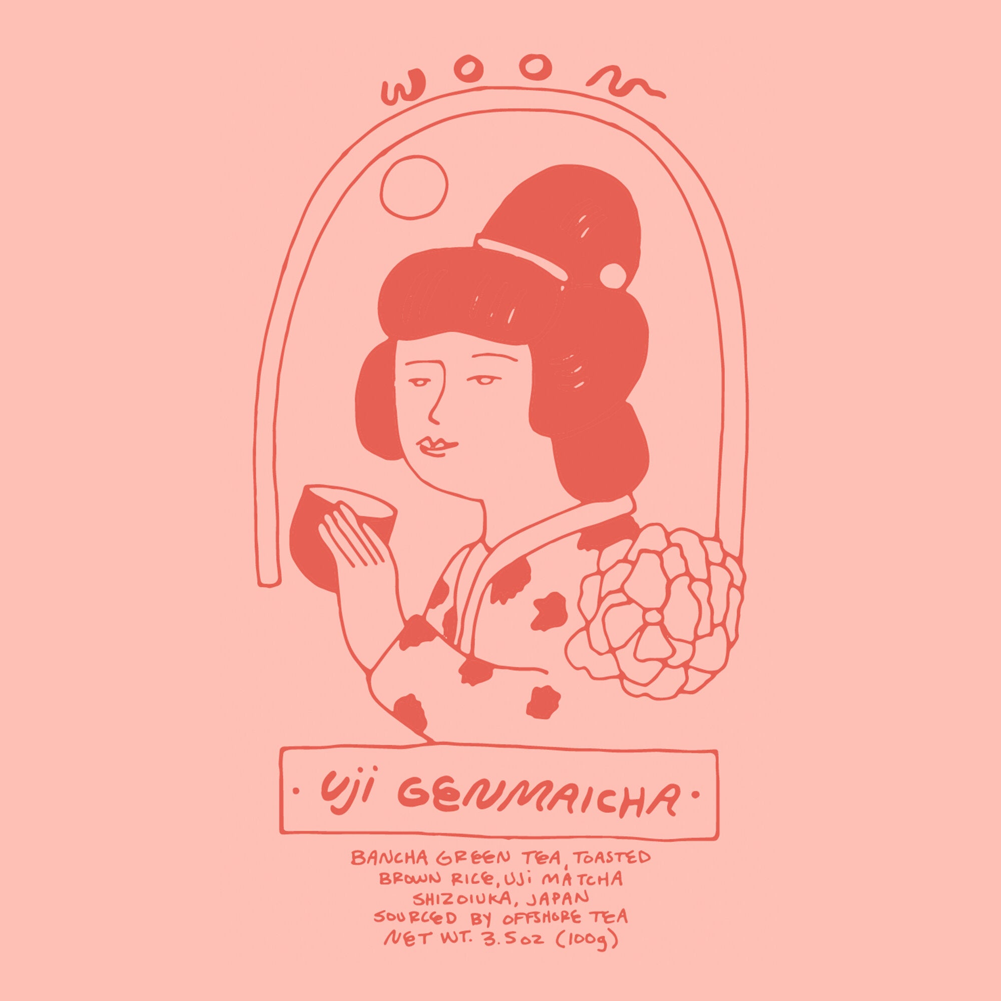 Woon | Uji Genmaicha Tea