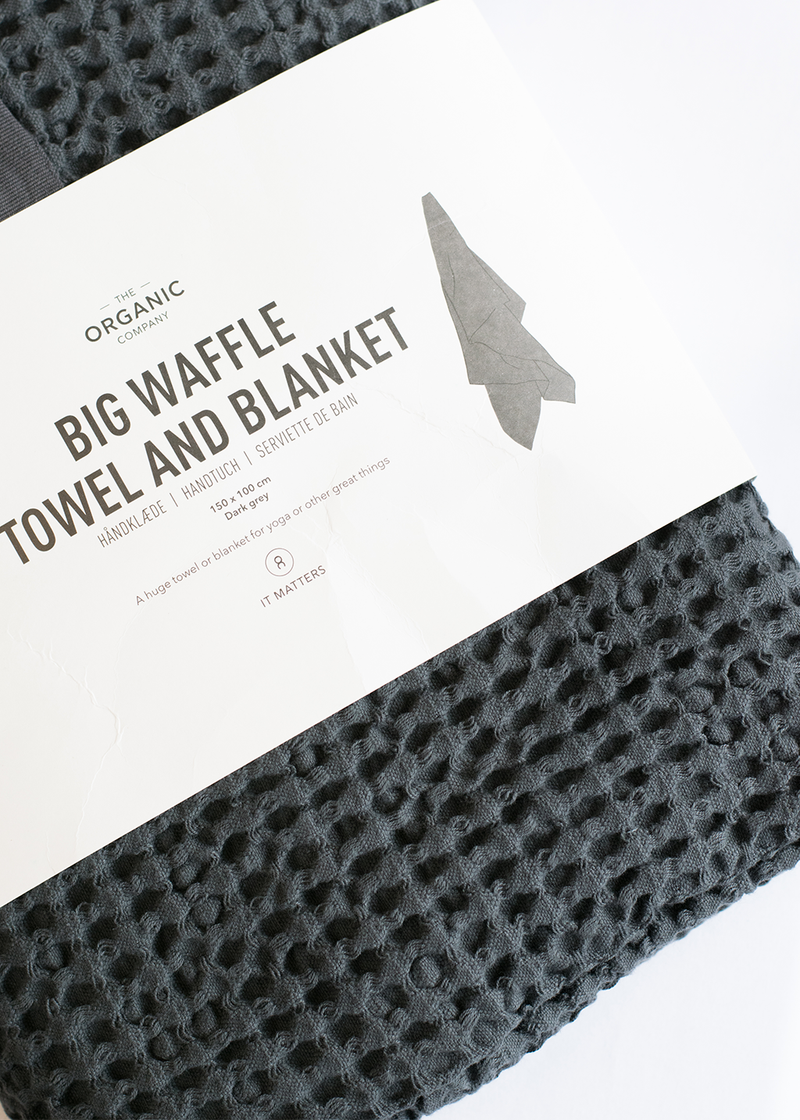 The Organic Company | Big Waffle Towel & Blanket